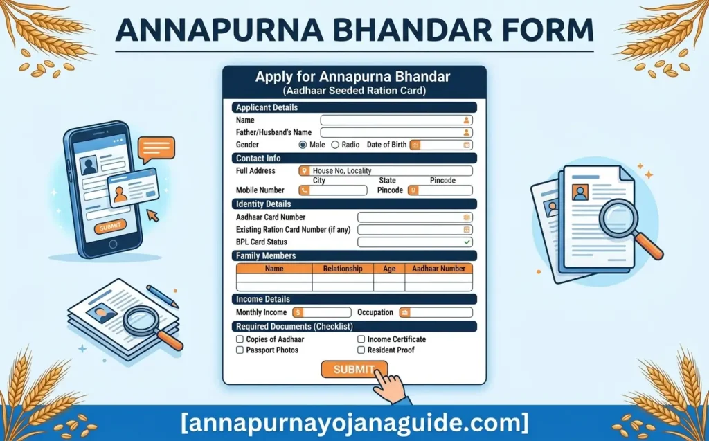 Annapurna Bhandar Form
