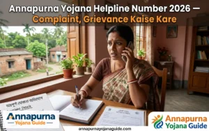 annapurna-yojana-helpline-number-complaint-2026