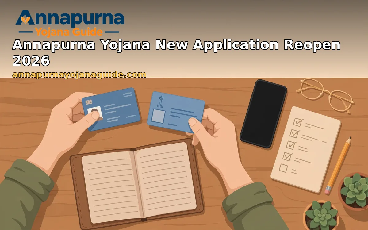 annapurna-yojana-new-application-reopen-2026 documents checklist